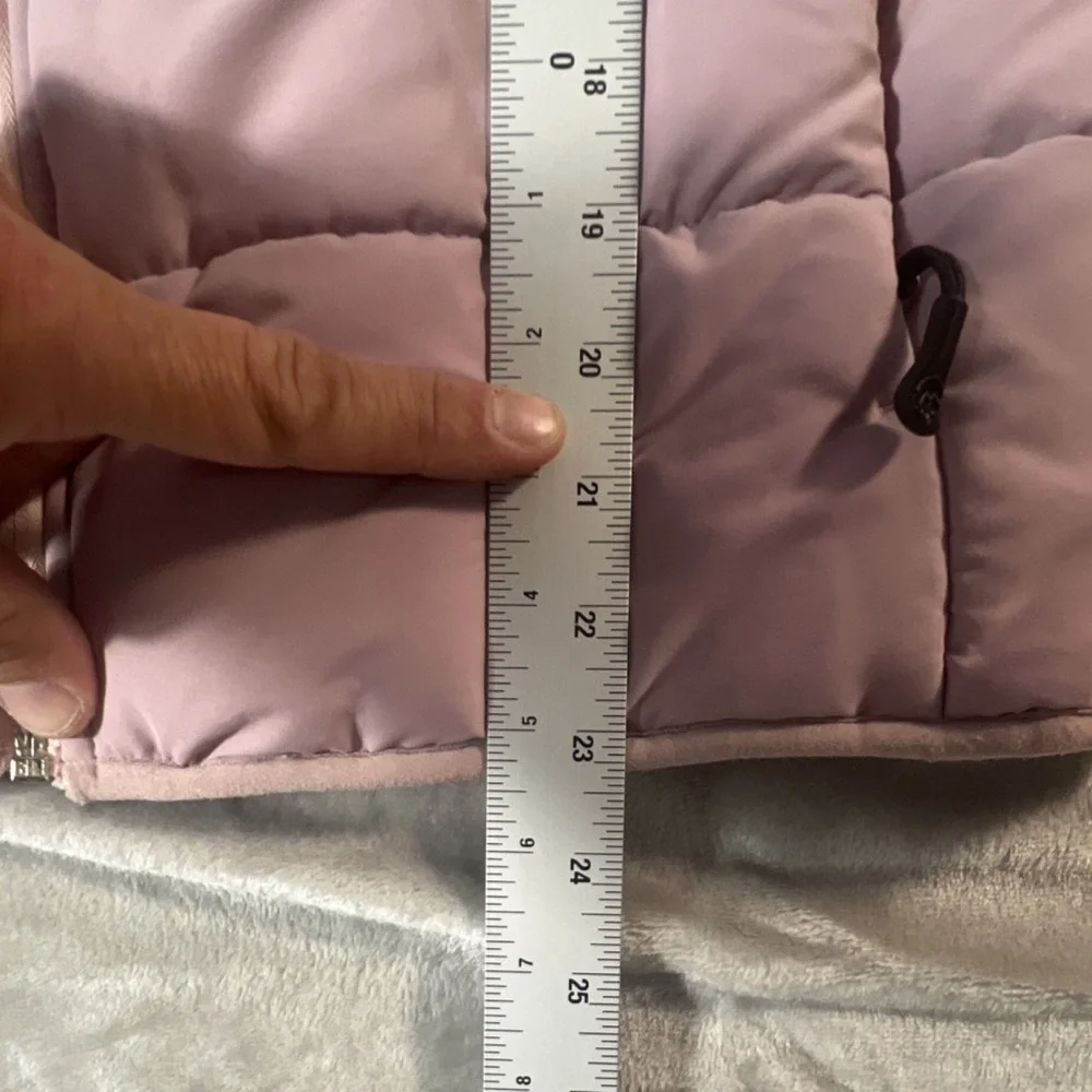 Magellan Outdoors Girls XL (16) Pink/Purple Colorblock Full Zip Puffer Jacket
